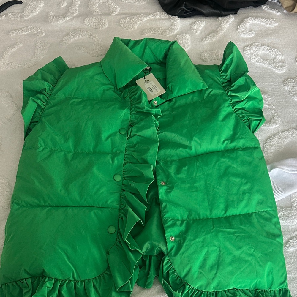 Green Puffer Jacket